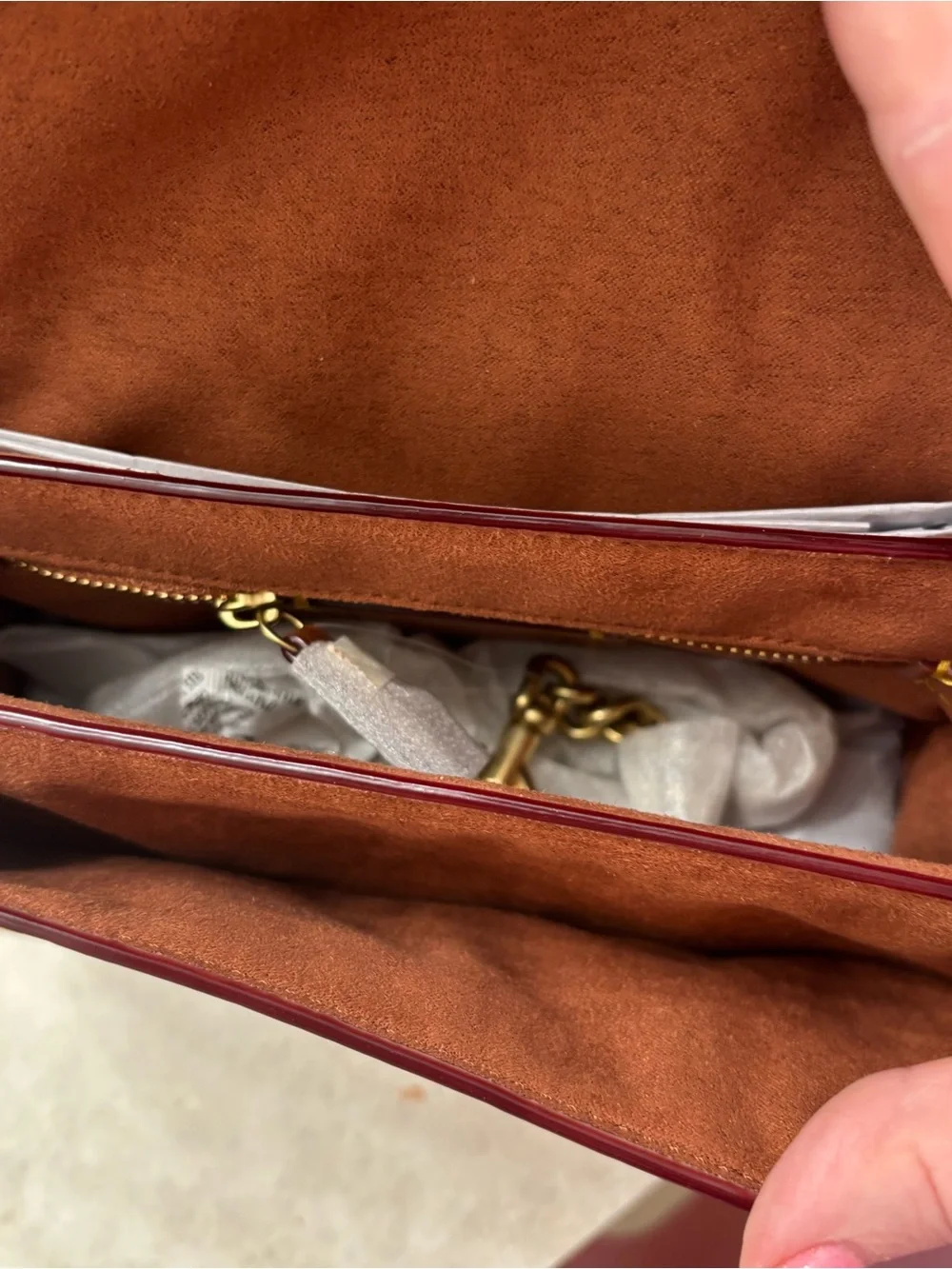 Coach Cassie Signature Canvas and Leather Saddle Bag in Brown